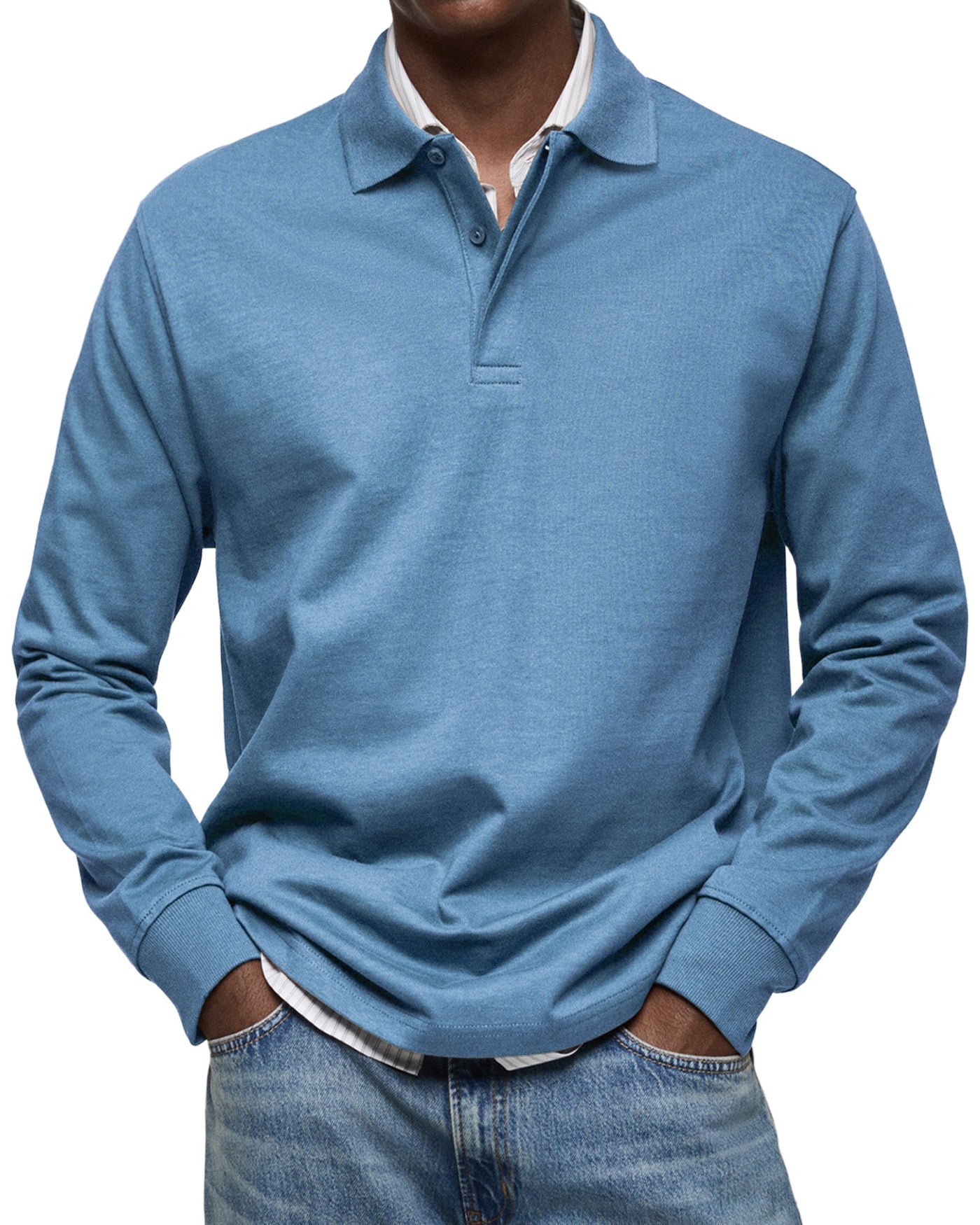 ™ | Polo di Lusso a Maniche Lunghe