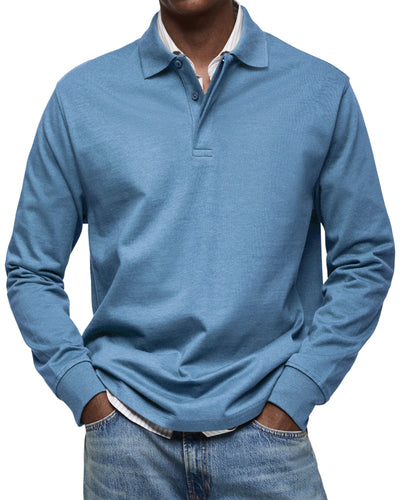 ™ | Polo di Lusso a Maniche Lunghe