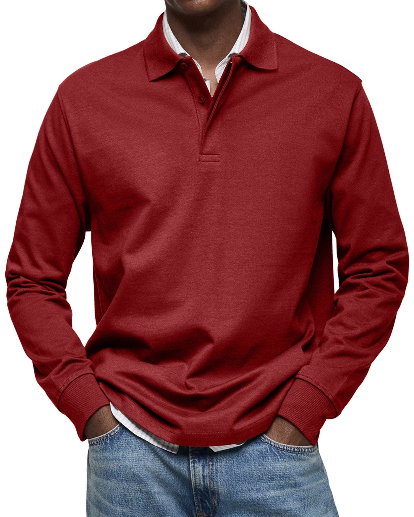 ™ | Polo di Lusso a Maniche Lunghe