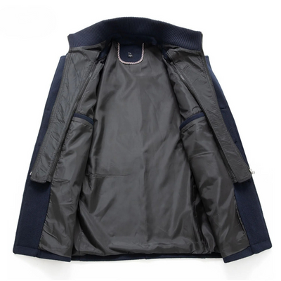 Federico™ | Cappotto Invernale in Lana con Doppio Colletto