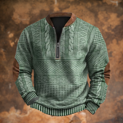 Marco™ | Maglione in Maglia con Dettaglio Zip
