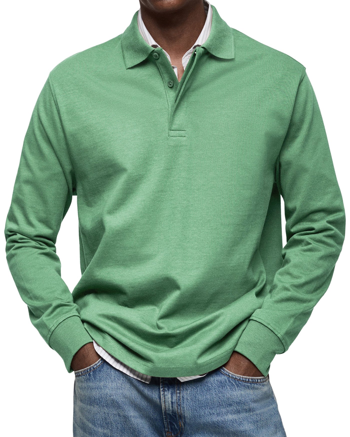 ™ | Polo di Lusso a Maniche Lunghe