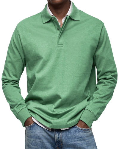 ™ | Polo di Lusso a Maniche Lunghe