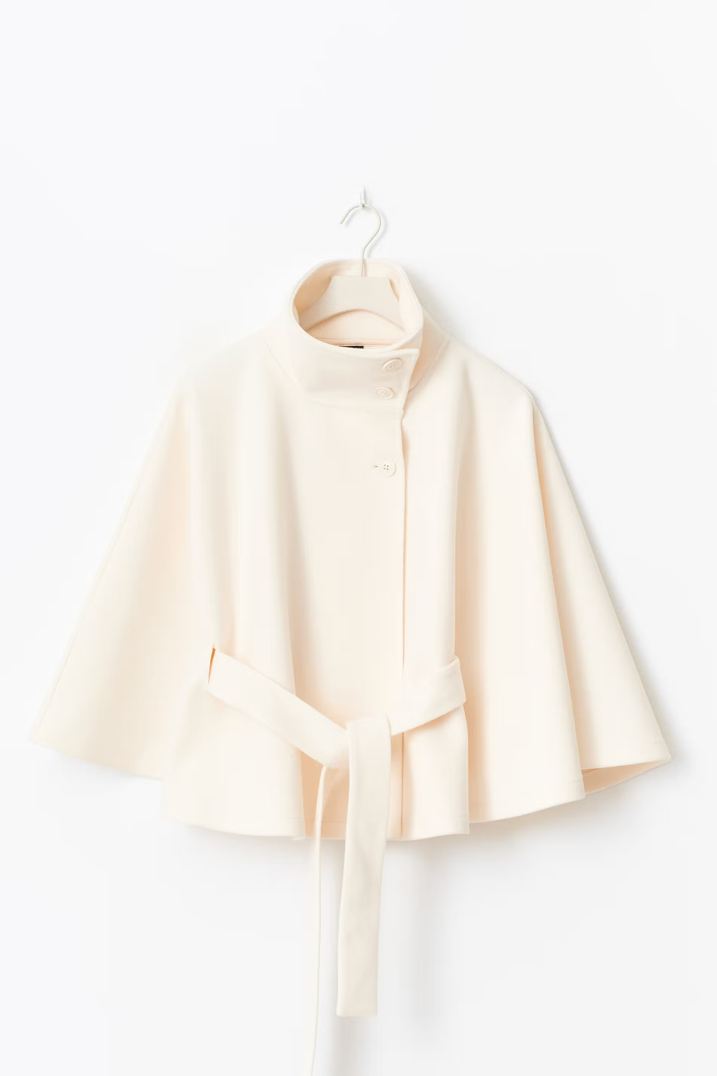 Loreza™ | Cappotto Elegante con Cintura & Collo Alto