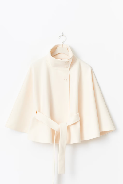 Loreza™ | Cappotto Elegante con Cintura & Collo Alto