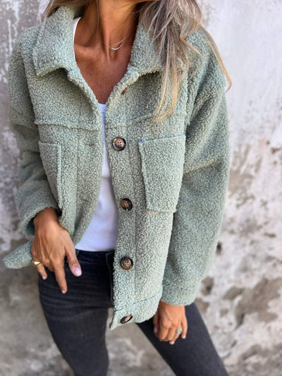Marcella™ | Giacca Morbida con Bottoni