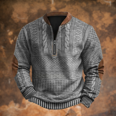 Marco™ | Maglione in Maglia con Dettaglio Zip