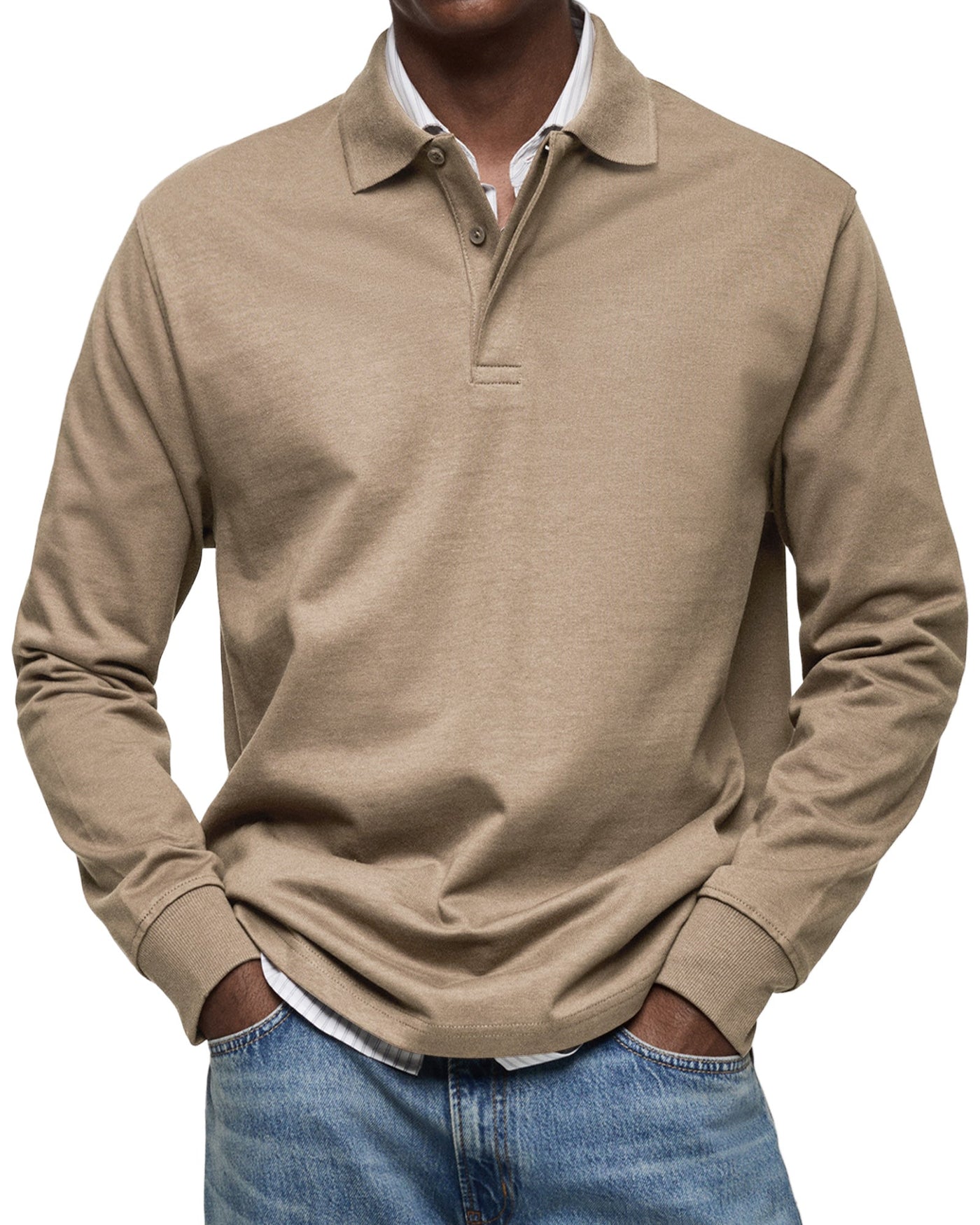 ™ | Polo di Lusso a Maniche Lunghe