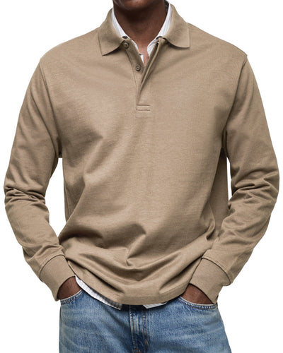 ™ | Polo di Lusso a Maniche Lunghe