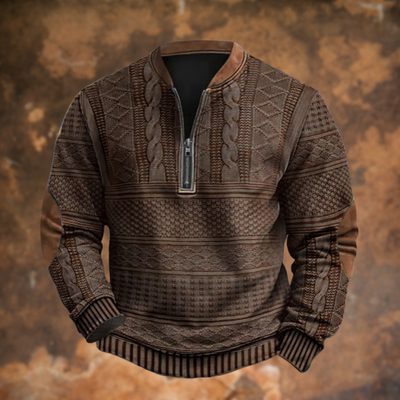 Marco™ | Maglione in Maglia con Dettaglio Zip