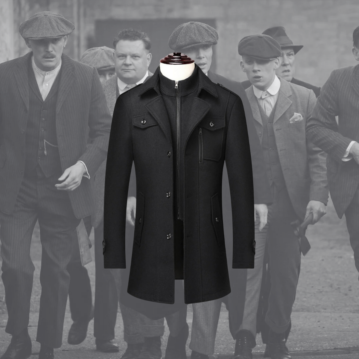 Federico™ | Cappotto Invernale in Lana con Doppio Colletto