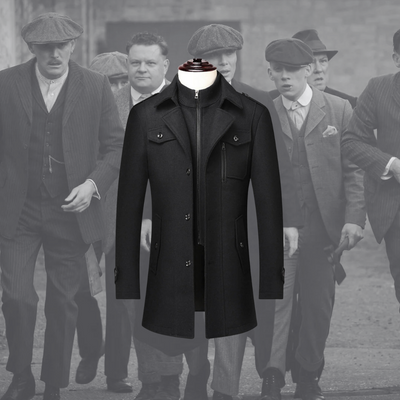 Federico™ | Cappotto Invernale in Lana con Doppio Colletto