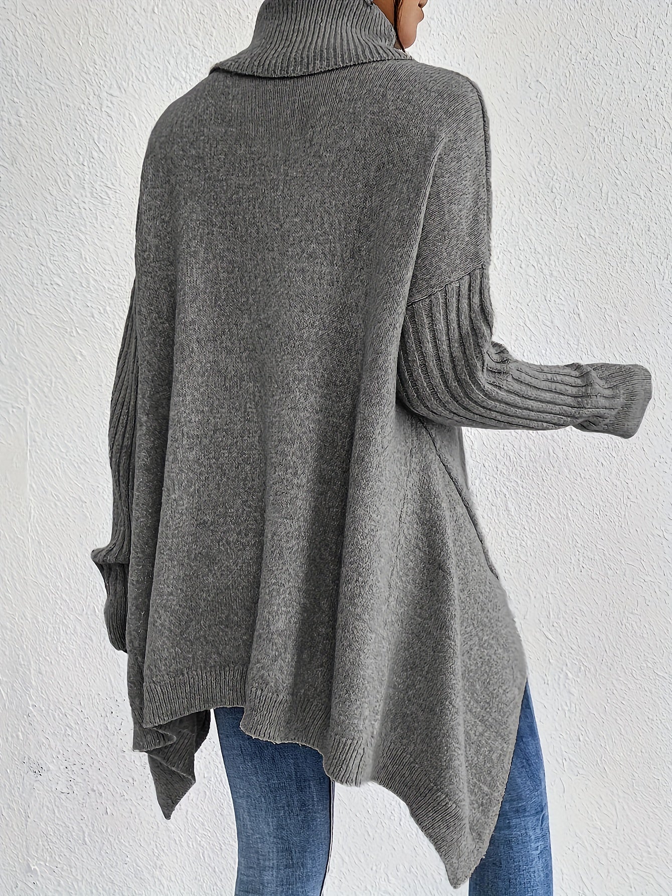 Bianca™ | Maglione a Collo Alto Oversize