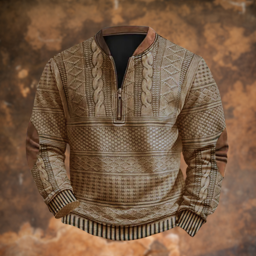 Marco™ | Maglione in Maglia con Dettaglio Zip