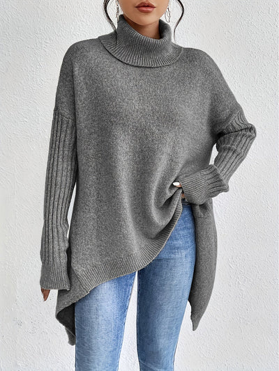 Bianca™ | Maglione a Collo Alto Oversize