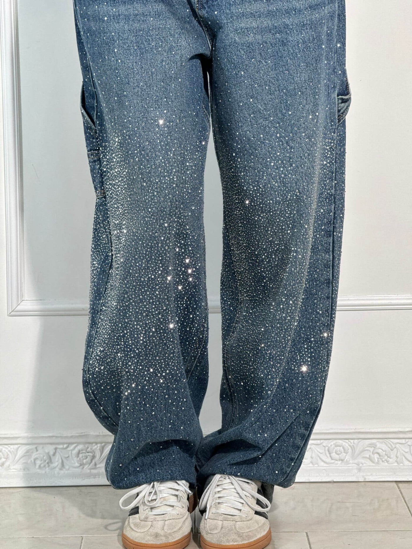Allegra™ | Jeans con Dettagli Brillanti