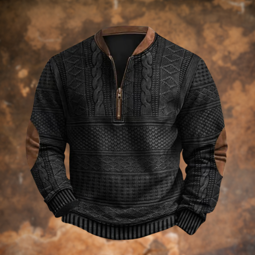 Marco™ | Maglione in Maglia con Dettaglio Zip