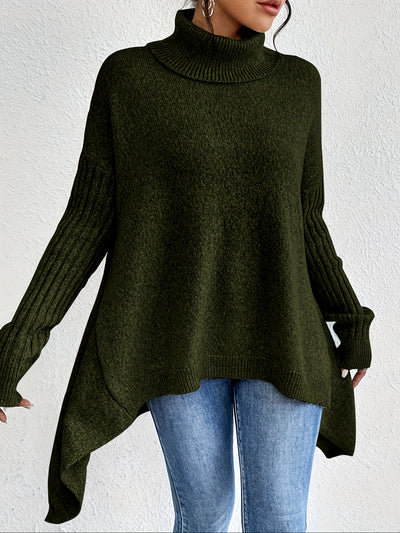 Bianca™ | Maglione a Collo Alto Oversize