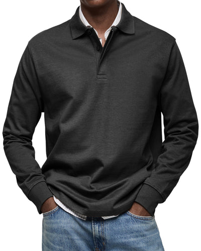 ™ | Polo di Lusso a Maniche Lunghe