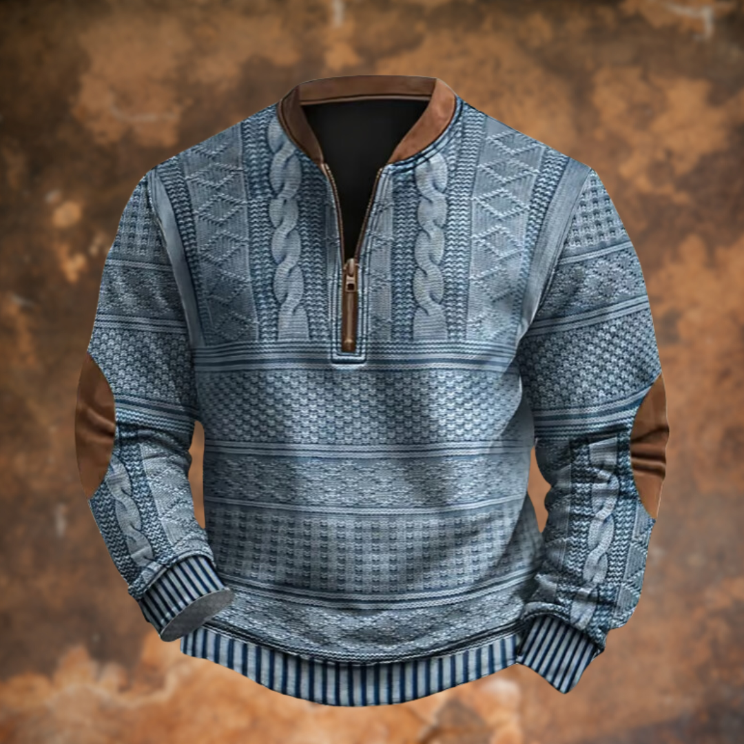Marco™ | Maglione in Maglia con Dettaglio Zip