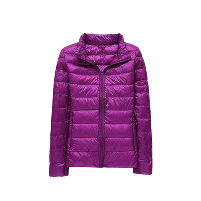 Davide™ | Giacca Ultraleggera con Piume d’Anatra Bianca
