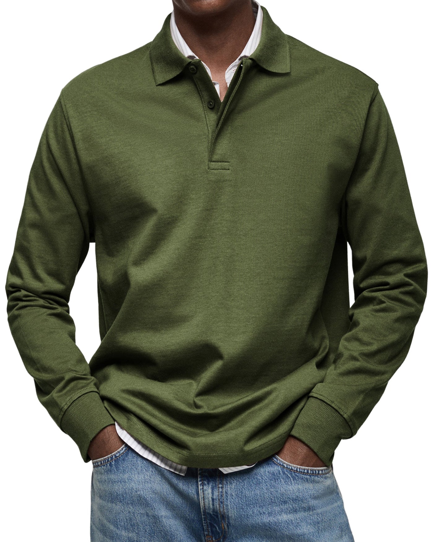 ™ | Polo di Lusso a Maniche Lunghe