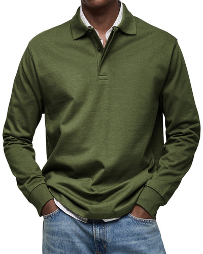™ | Polo di Lusso a Maniche Lunghe