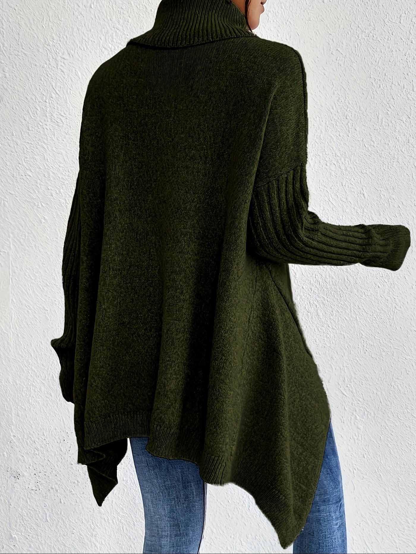 Bianca™ | Maglione a Collo Alto Oversize