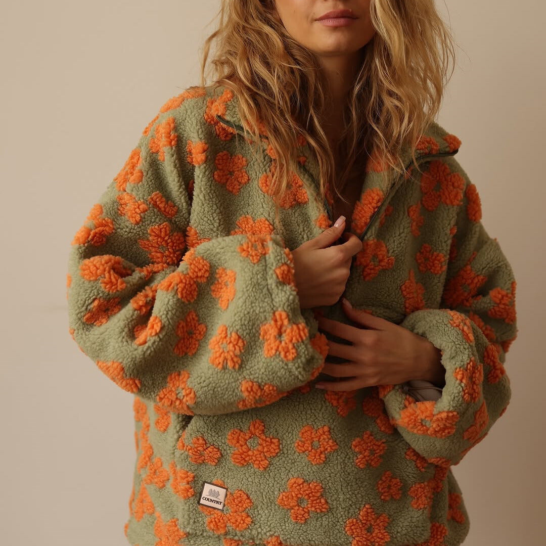 Luciana™ | Maglione Polar Bloom in Stile Boho