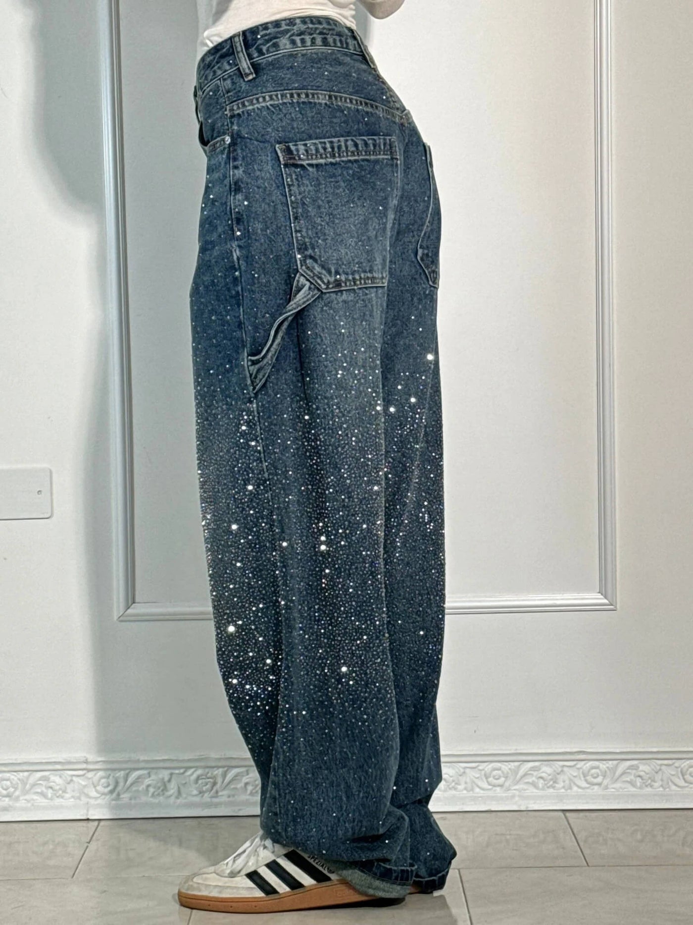 Allegra™ | Jeans con Dettagli Brillanti