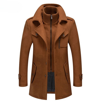 Federico™ | Cappotto Invernale in Lana con Doppio Colletto