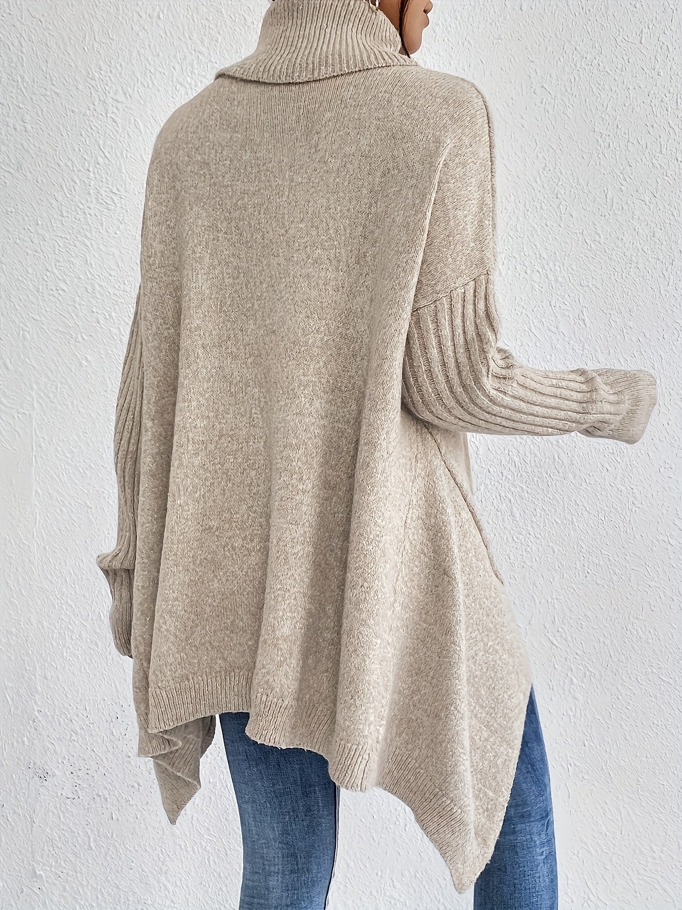 Bianca™ | Maglione a Collo Alto Oversize
