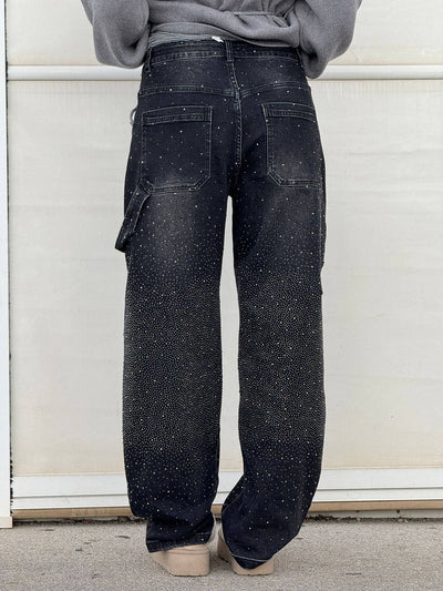 Allegra™ | Jeans con Dettagli Brillanti