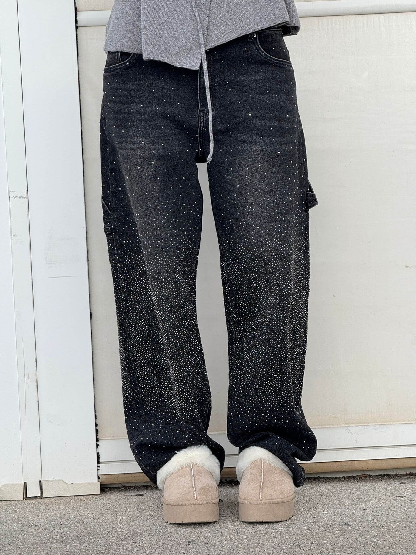 Allegra™ | Jeans con Dettagli Brillanti