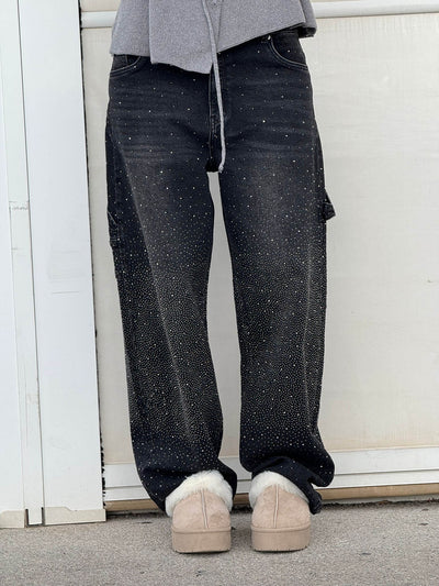 Allegra™ | Jeans con Dettagli Brillanti