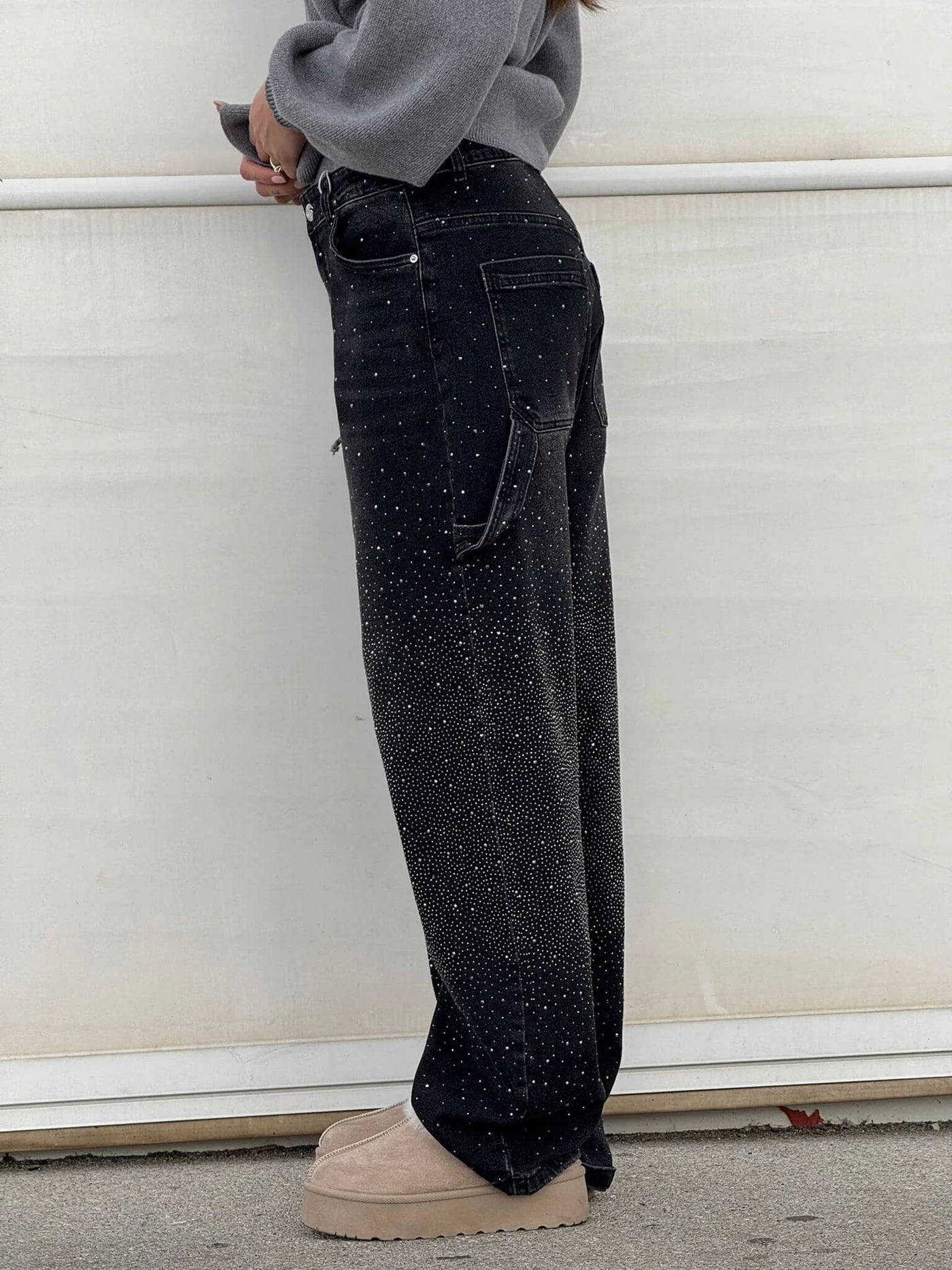 Allegra™ | Jeans con Dettagli Brillanti
