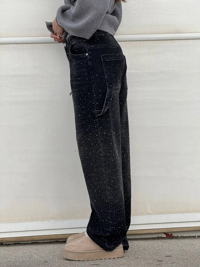 Allegra™ | Jeans con Dettagli Brillanti