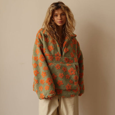 Luciana™ | Maglione Polar Bloom in Stile Boho