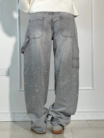 Allegra™ | Jeans con Dettagli Brillanti