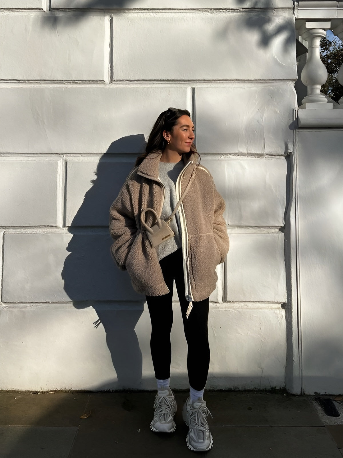 Alessia™ | Cappotto Teddy Morbido con Collo Alto