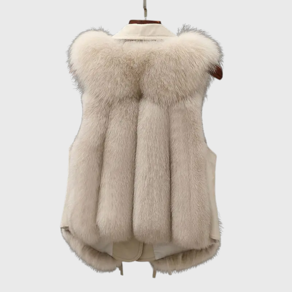 Serena™ | Gilet Elegante in Pelle