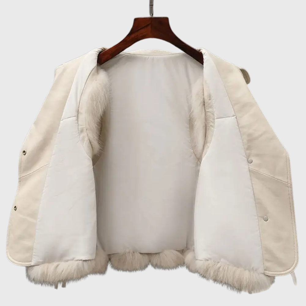 Serena™ | Gilet Elegante in Pelle