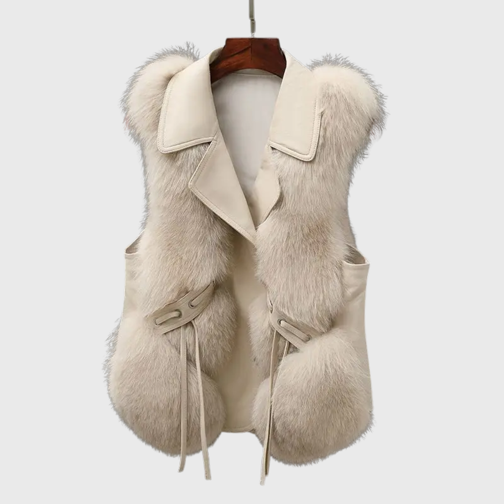 Serena™ | Gilet Elegante in Pelle