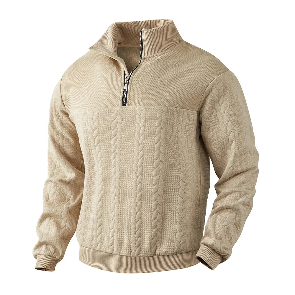 Stefano™ | Maglione Premium con Zip al Collo