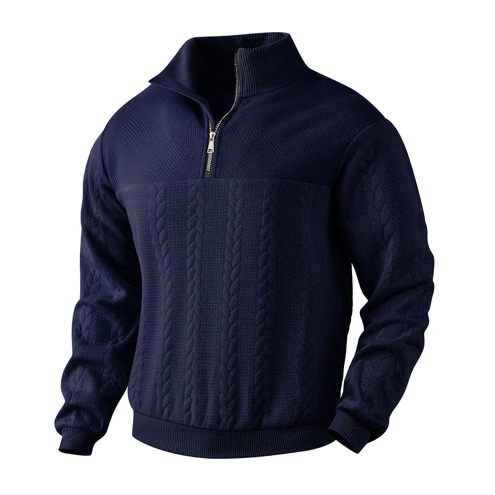 Stefano™ | Maglione Premium con Zip al Collo