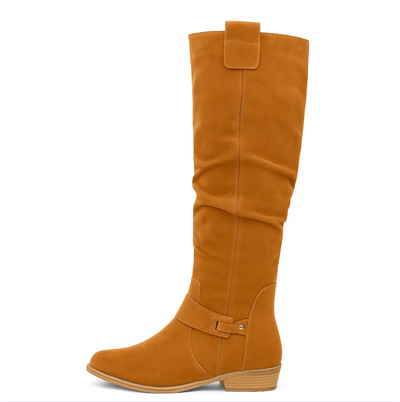 Giulia™ | Stivali Eleganti in Suède per un Look Senza Tempo