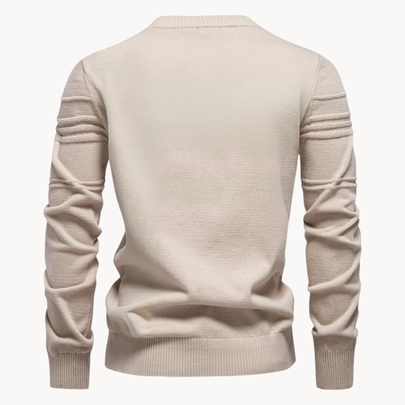 Maglione da uomo con motivo a quadri