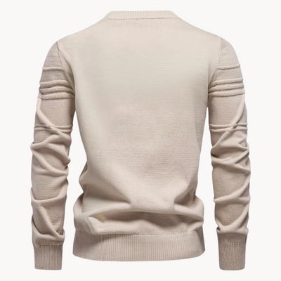 Maglione da uomo con motivo a quadri