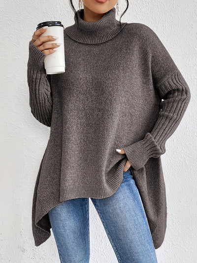 Bianca™ | Maglione a Collo Alto Oversize