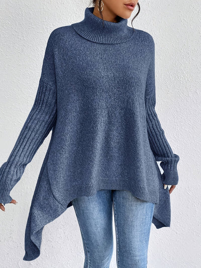 Bianca™ | Maglione a Collo Alto Oversize